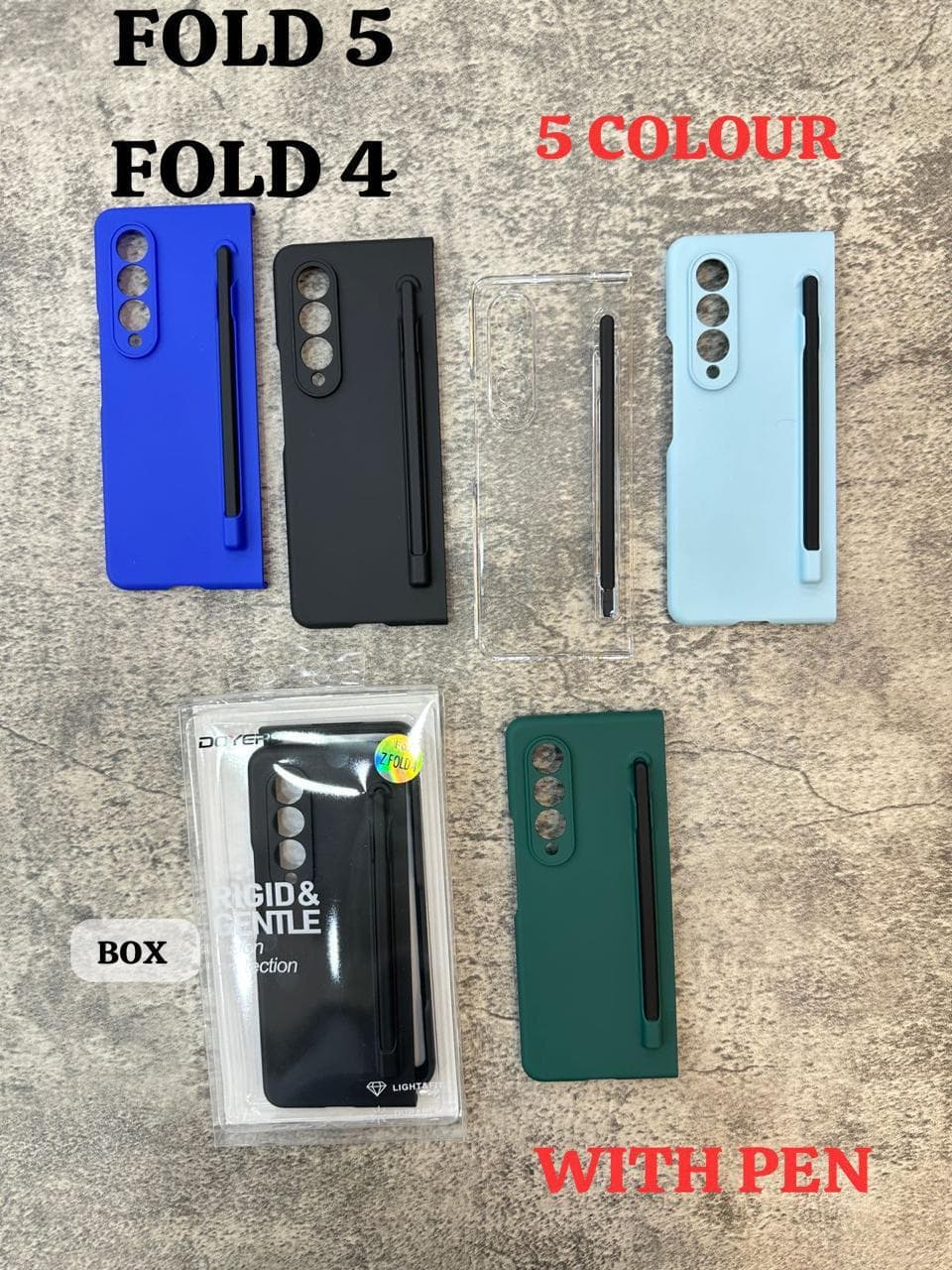 SILICON COVER FOLD 6 WITH PEN