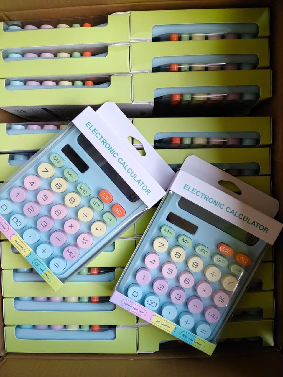 Candy Color Electronic Calculator