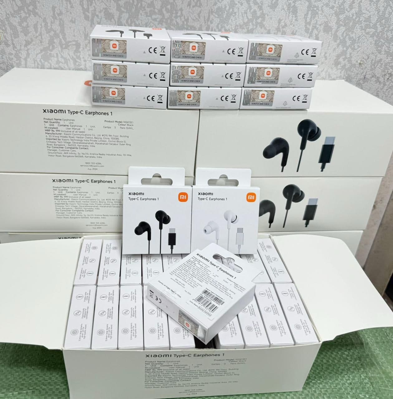 Xiaomi Wired Type-C Earphones 1 | In-Ear Headset with Mic & Volume Control