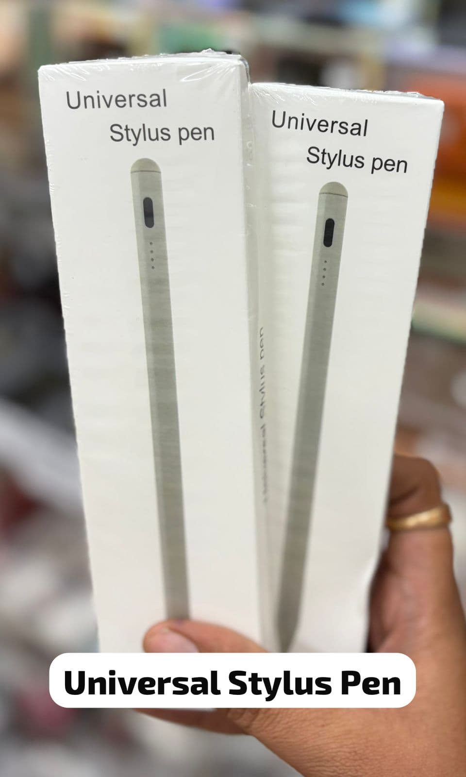 Rechargeable Universal Stylus Pen with Magnetic Attachment for iPad, Tablets & Smartphones