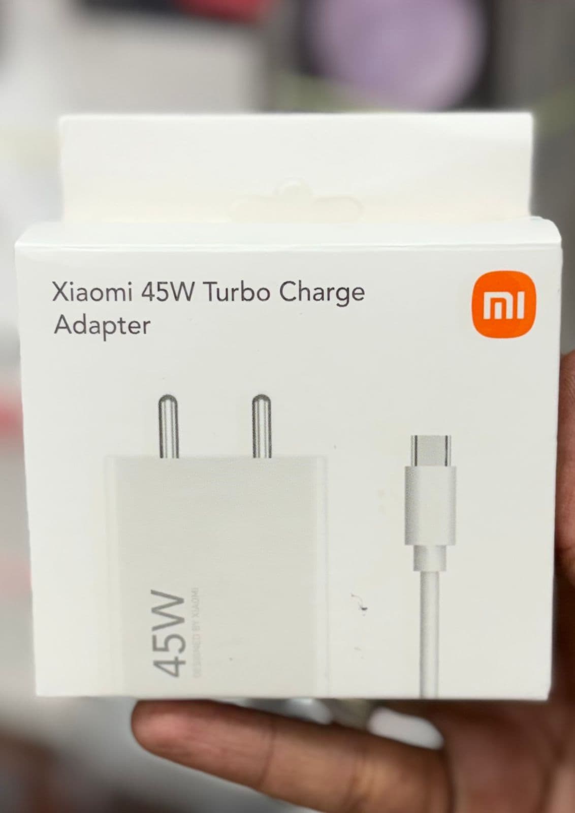 Xiaomi 45W Turbo Charge Power Adapter – High-Speed Fast Charging Wall Plug