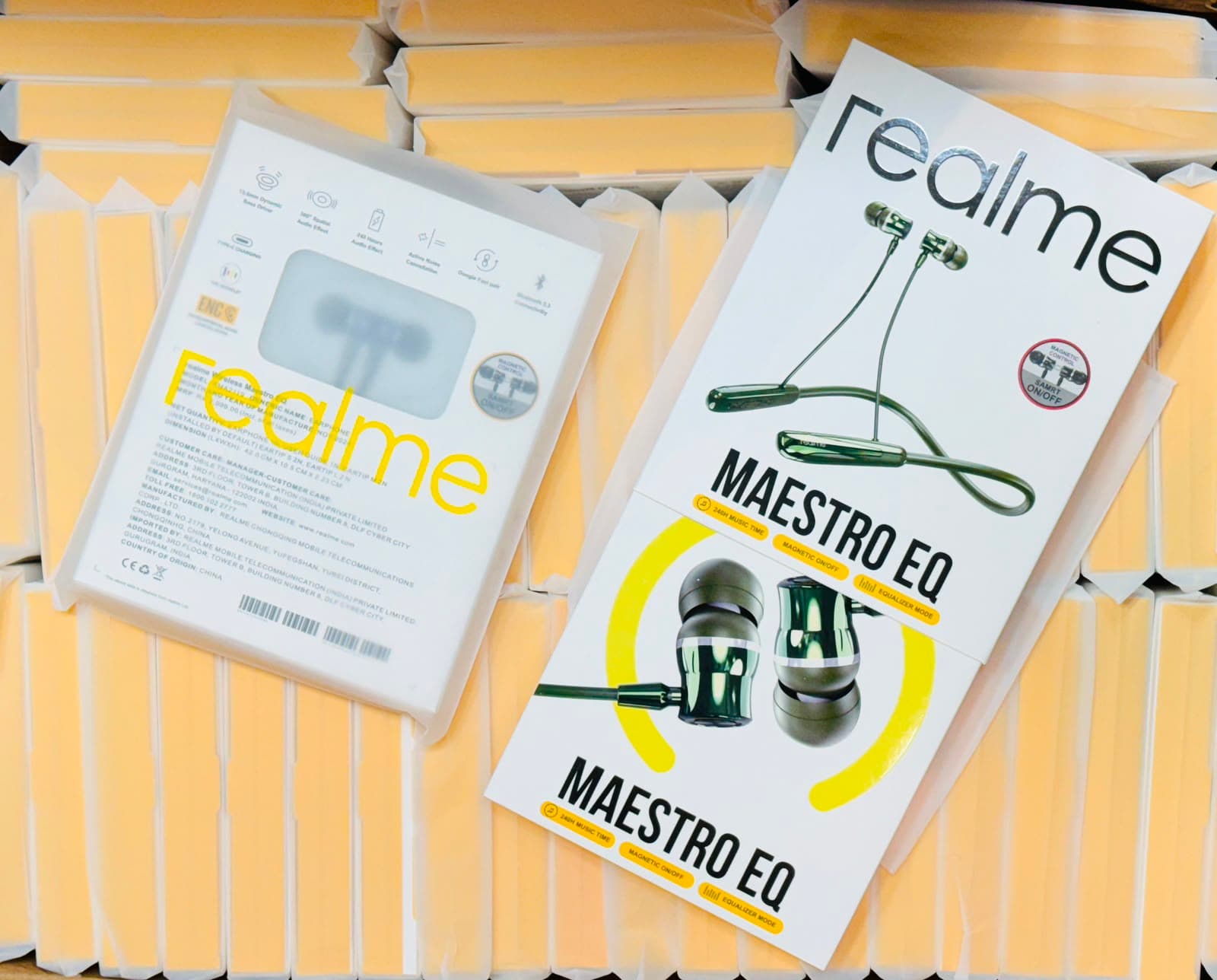 Realme Nirvana Maestro EQ Neckband (30dB Active Noise Cancellation, Equalizer Mode, Magnetic On/Off)