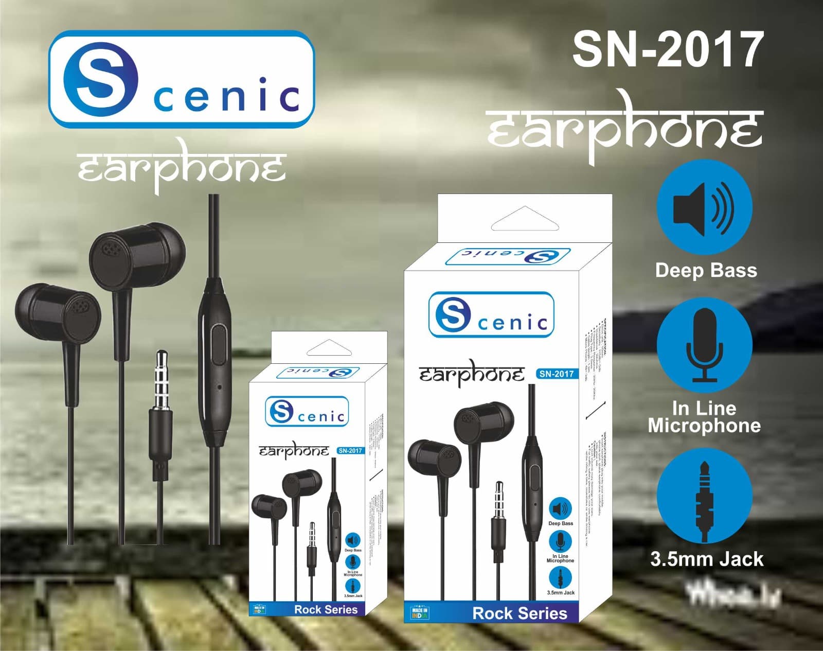 SCENIC SN -2017 WIRED EARPHONE