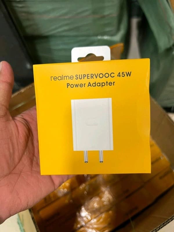 Realme SUPERVOOC 45W Power Adapter – Fast Charging