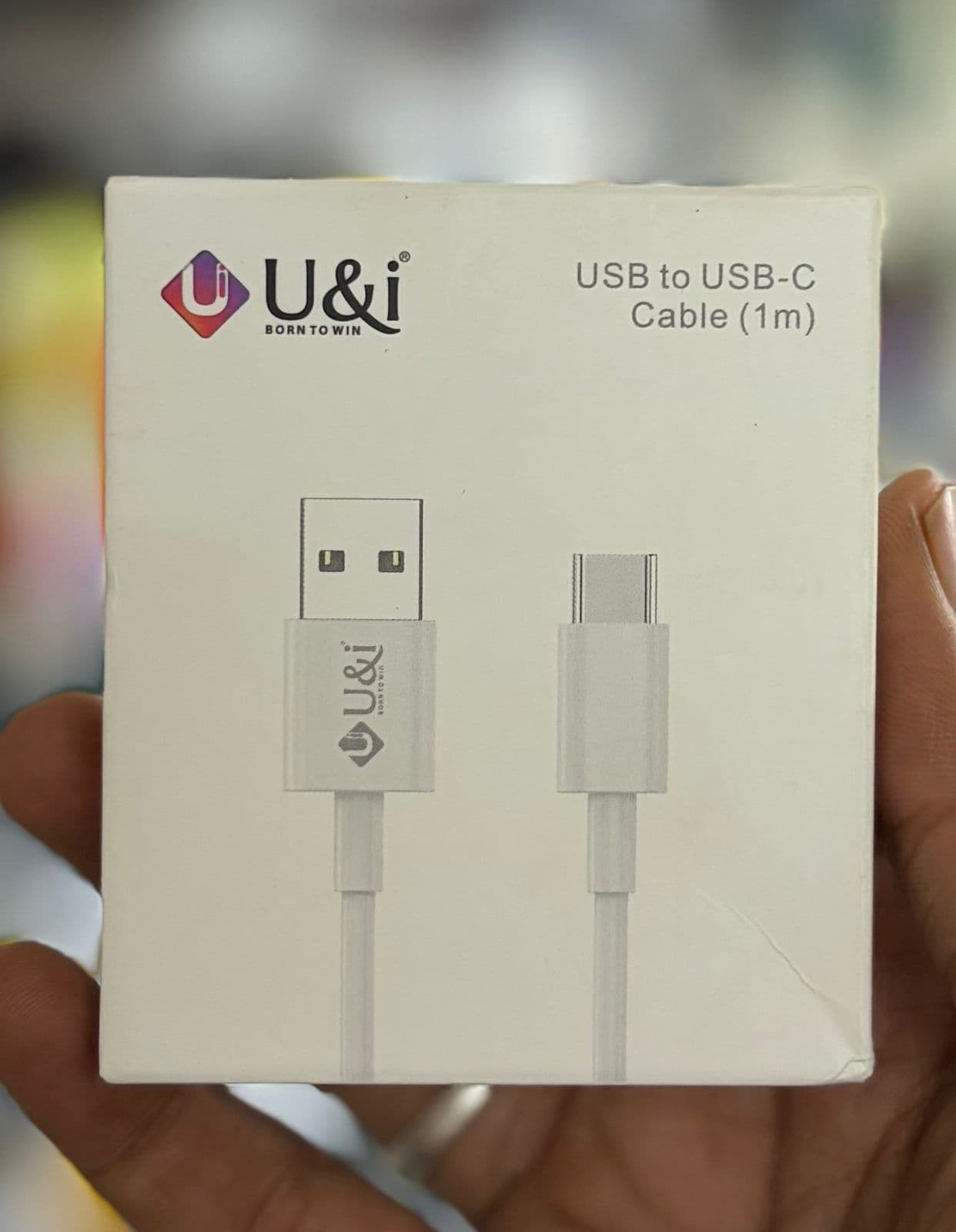 U&I UIDC-8685 USB TO TYPE C CHARGING CABLE