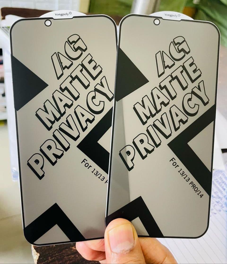 Ag Matte ESD Privacy Glass — Model: IP 11 PRO MAX