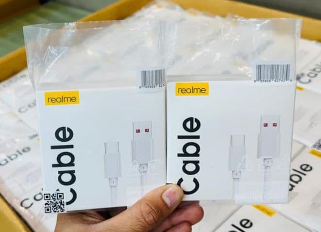 realme Type C SuperVooc Original Cable With MRP