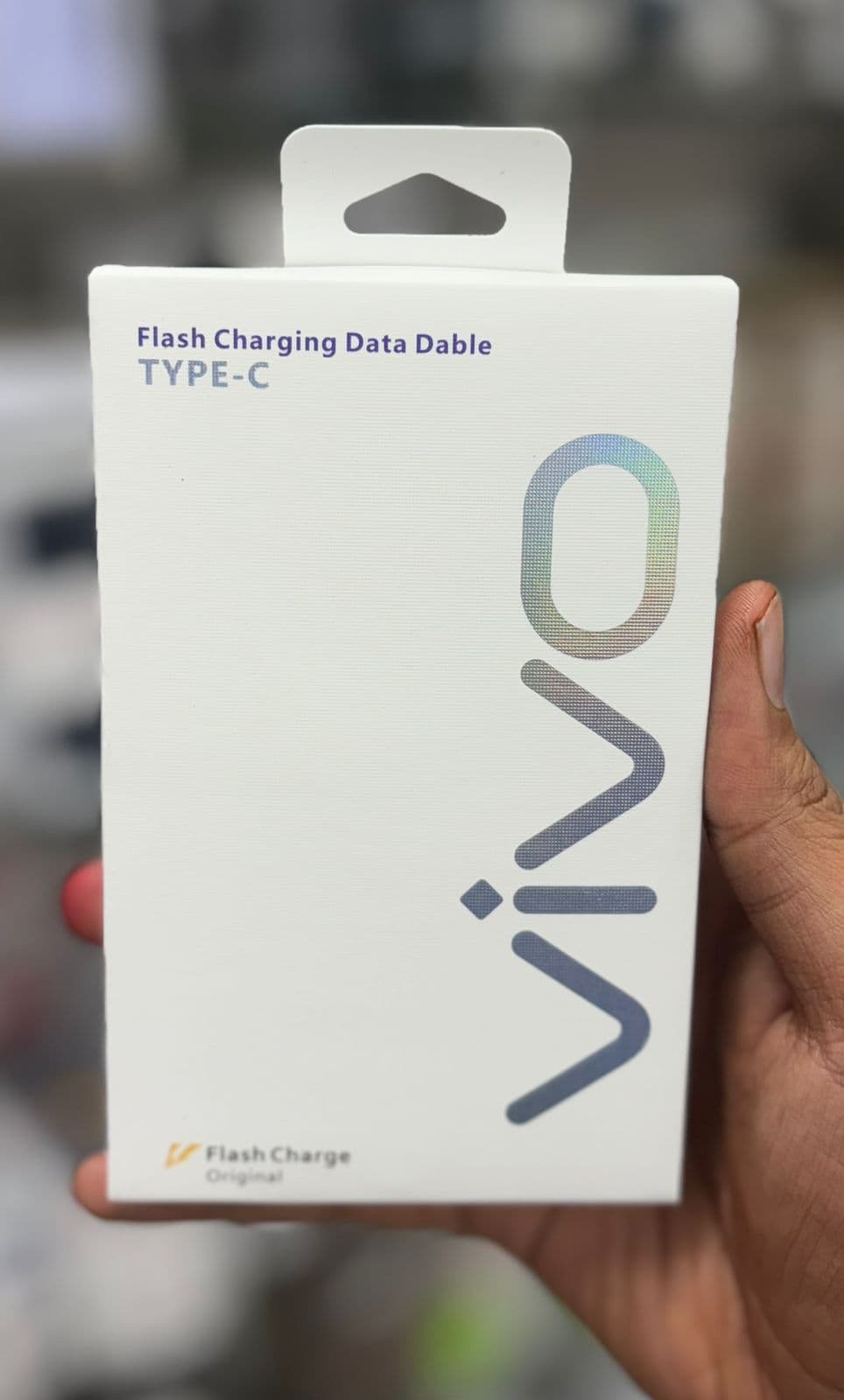 vivo 80W FlashCharge Data Cable – USB to Type-C (6A Ultra-Fast Charging)