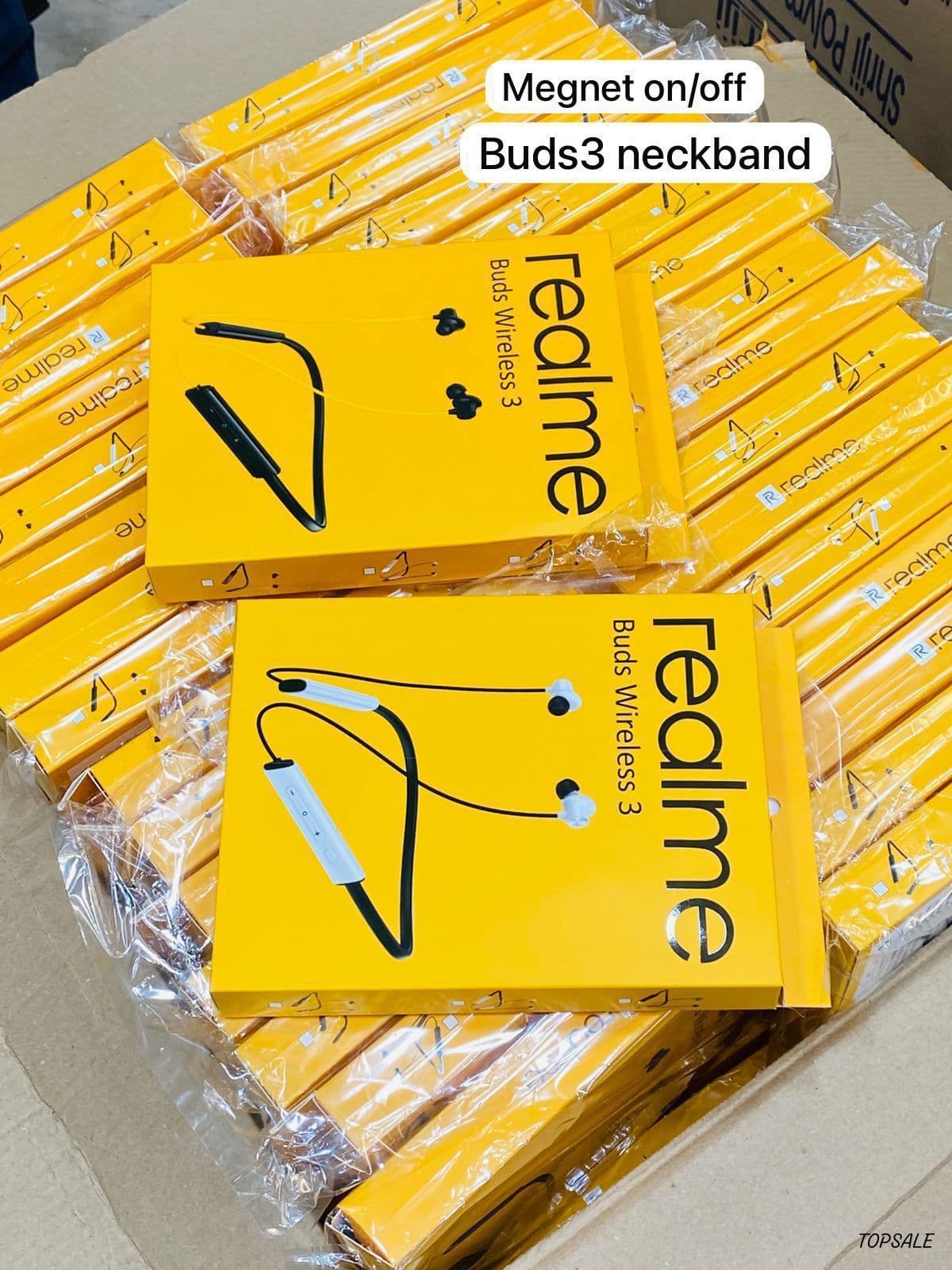 REALME BUDS WIRELESS 3 Neckband ORIGINAL big packing