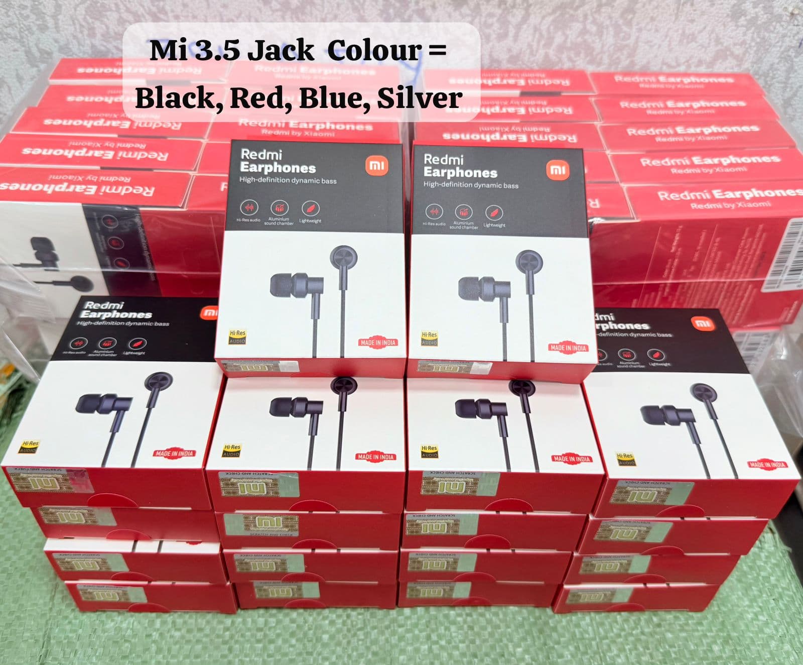 Mi 3.5 Jack 💯 Original Quality Wired Earphone