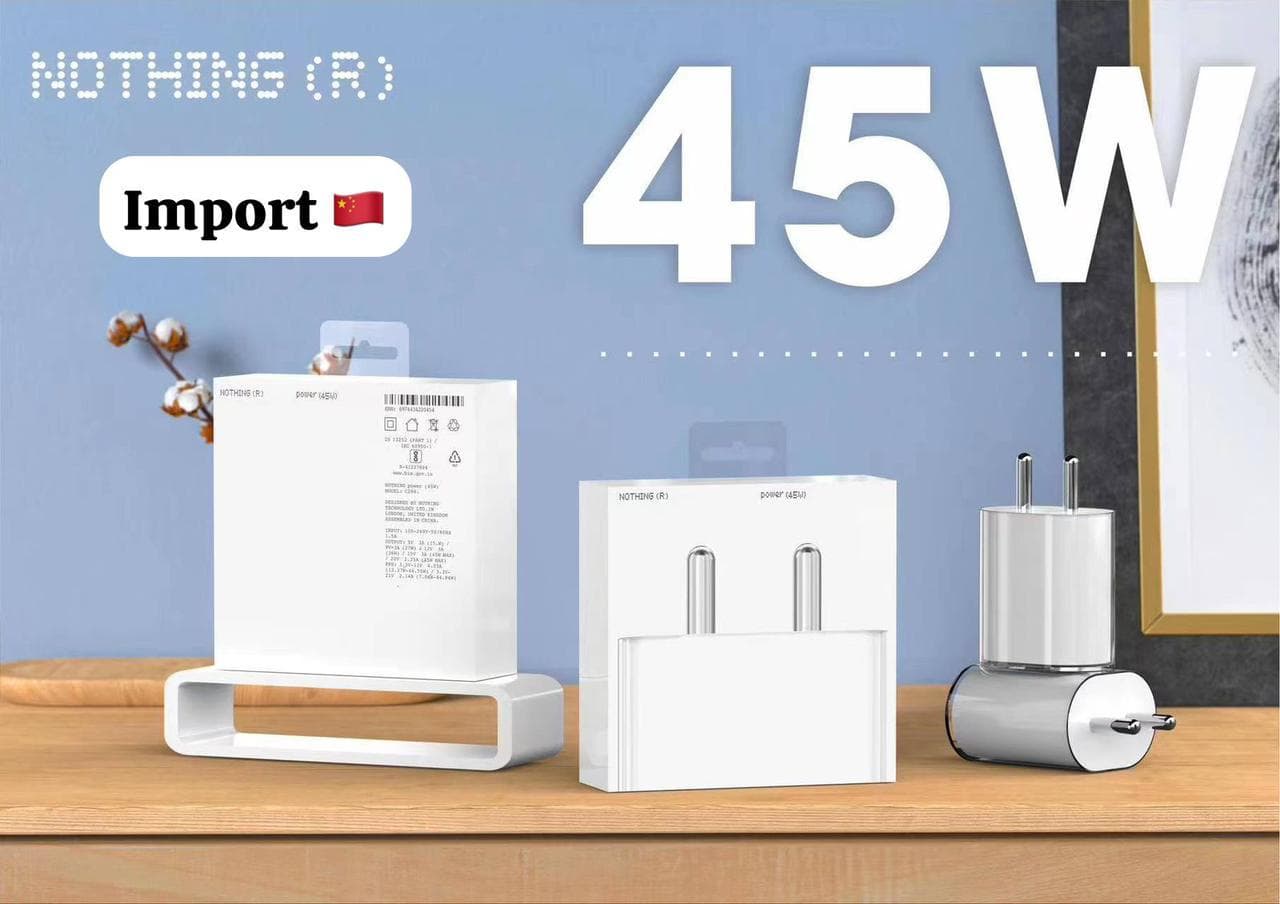 NOTHING 45W ADEPTOR FAST CHARGING