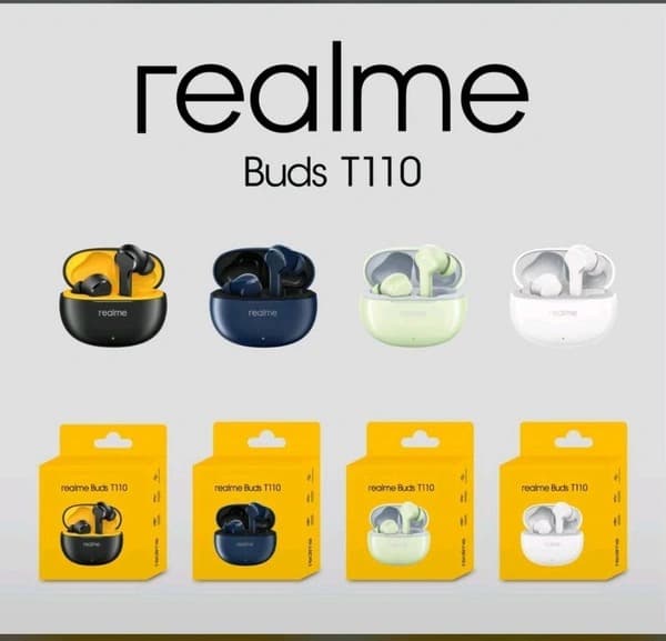 Realme New T-110 Og Heavy Quality Earbuds