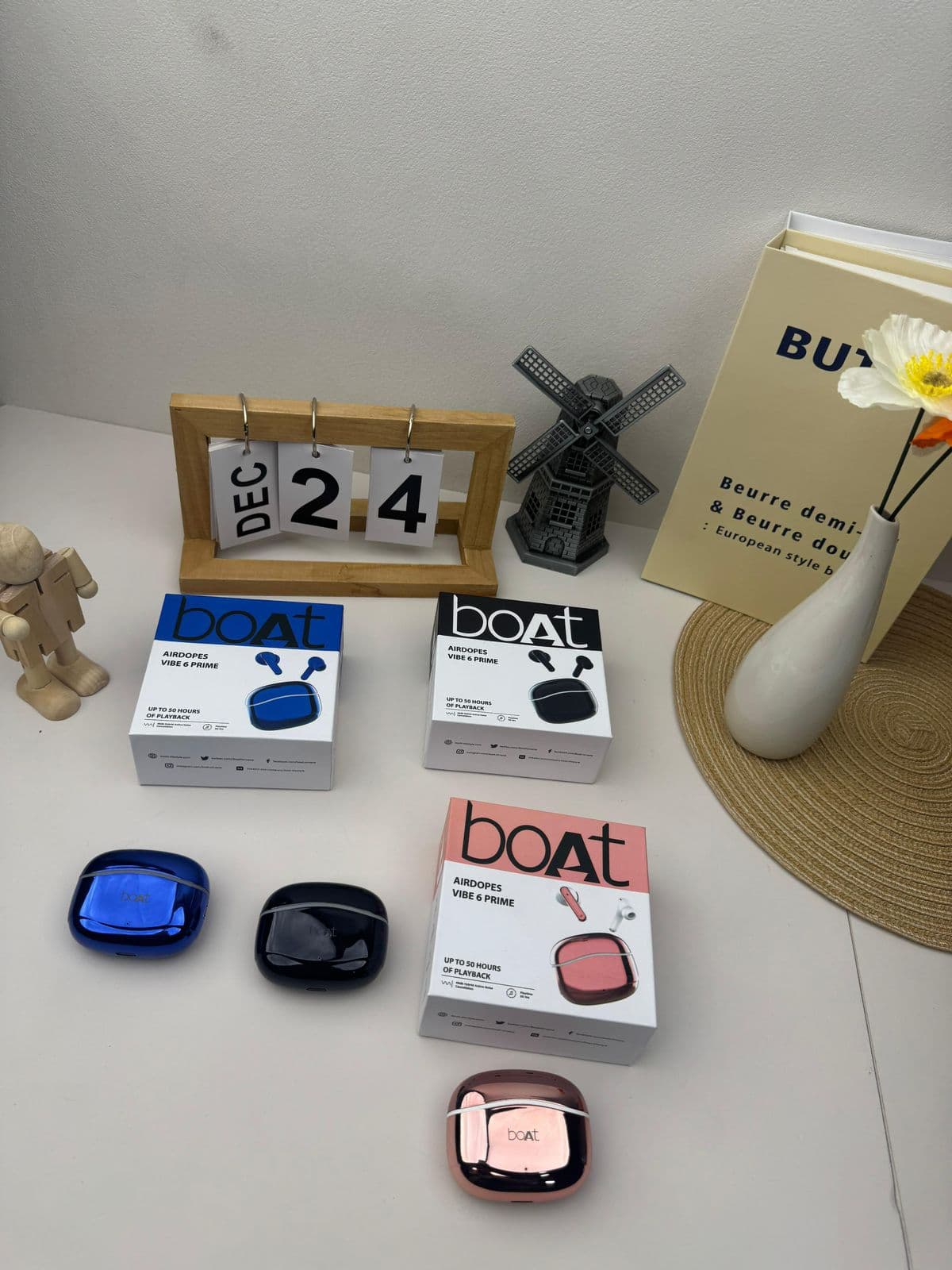 boAt Airdopes Vibe 6 Prime True Wireless Earbuds with 50H Playback