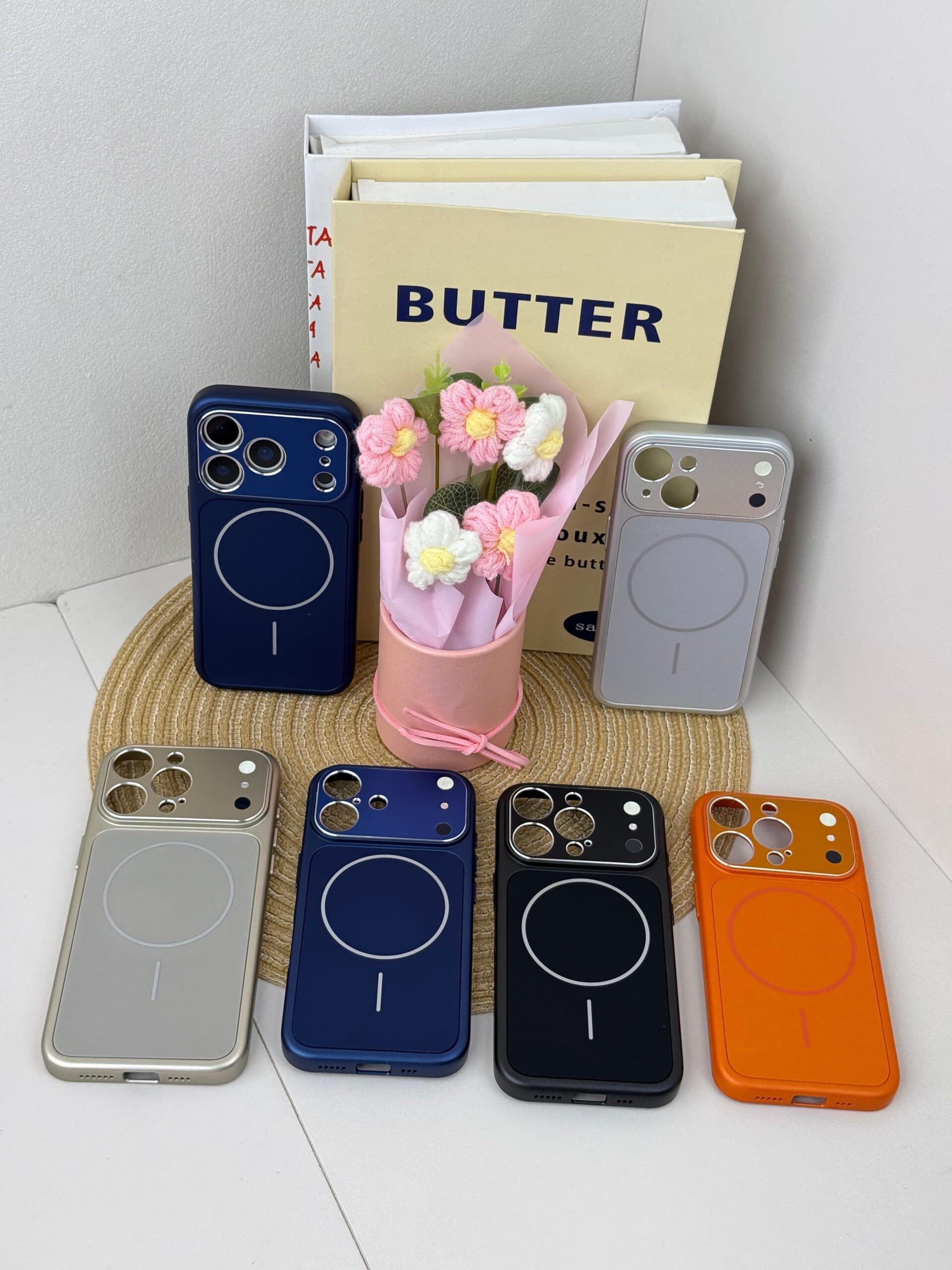 OG MATTEL MATTE CASE CONVERTER 17 LOOK ALL MODEL WITH MAGESAFE WORKING SIDE MATTE FINISHING OG GOODS — Model: IP 15 PRO