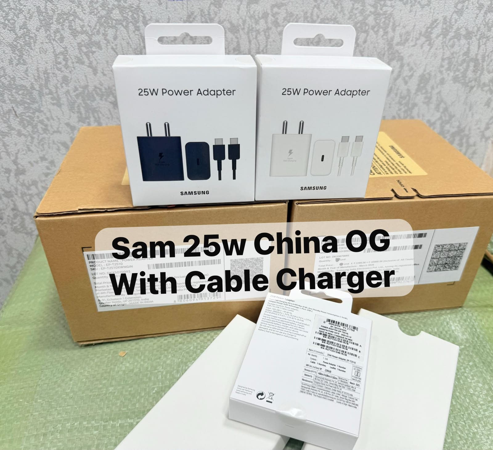 Samsung 25w With Cable China OG Charger