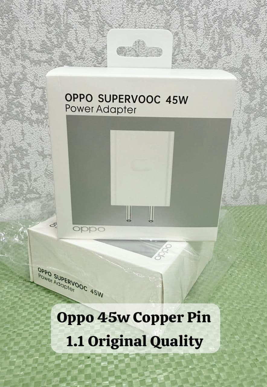 Oppo 45w Original Quality New Packing Copper Pin Adapter