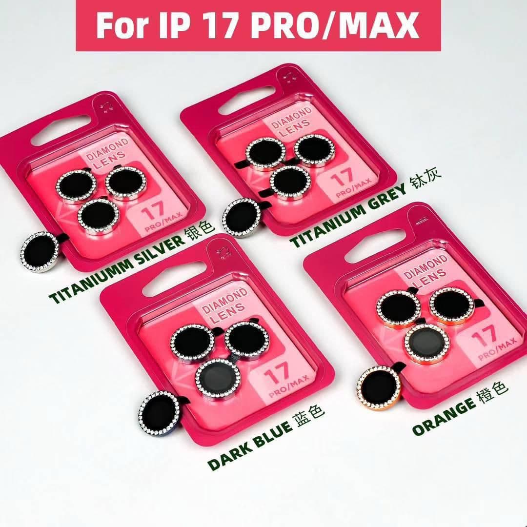 Diamond Lens Camera Protector Ring — Model: IP 17 AIR