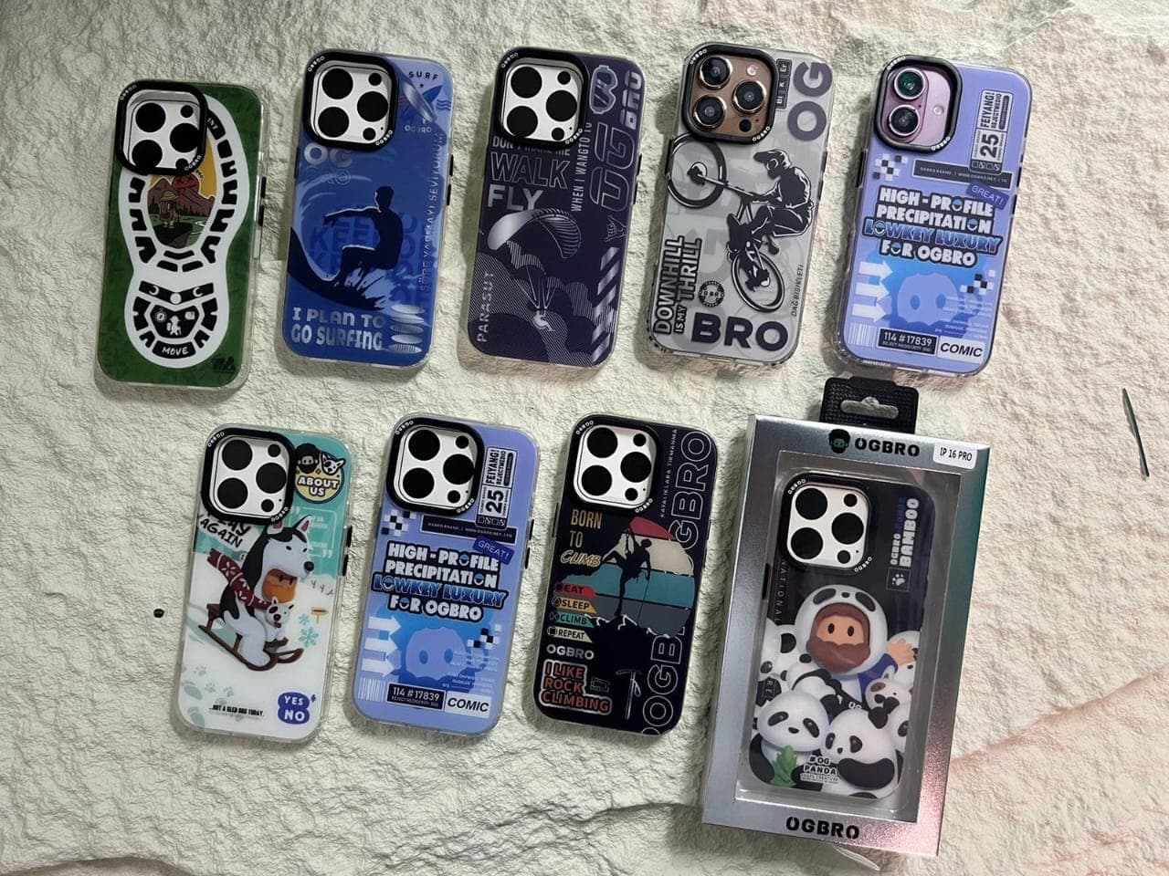 OGBRO HIGH PREMIUM QAULITY BACK CASE — Model: IP 16 PLUS