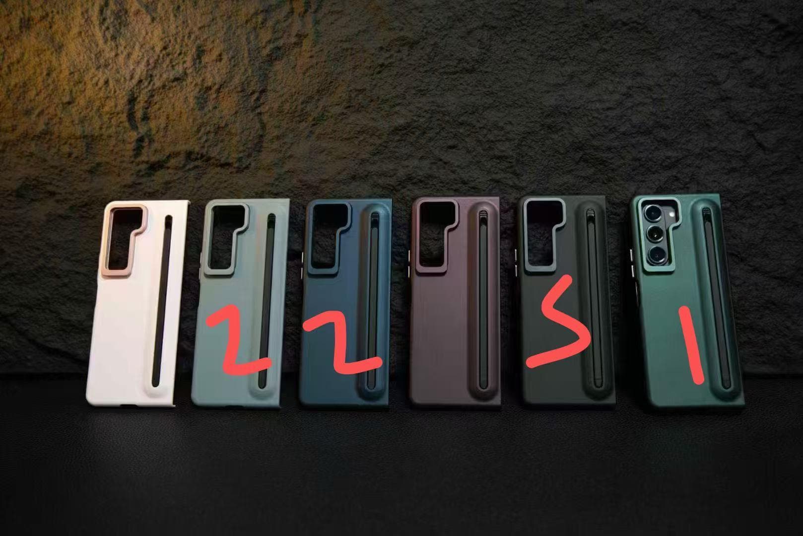 Samsung Fold 7 Sliding Camera Lens Cover Case Matte Finish Full Body Shockproof Hard Back Case – Premium Colors
