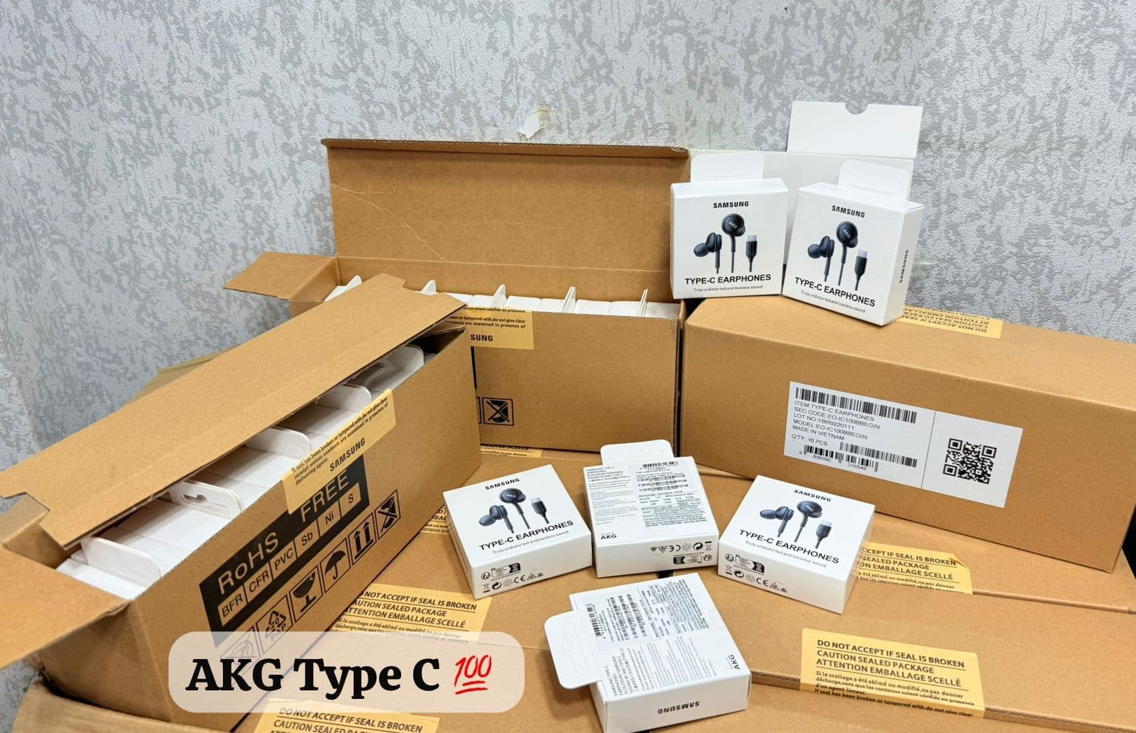 AKG Type C Original Quality Box Packing