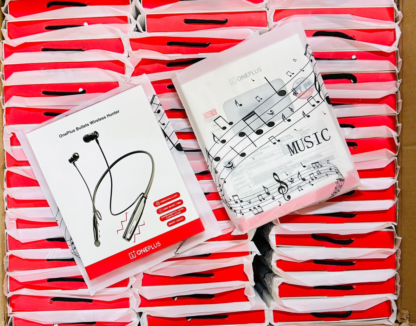 OnePlus Bullets Wireless Hunter Neckband Earphones (Black, 240H Music Time, Environmental Noise Cancellation, Vibration Alert, Smart On/Off)