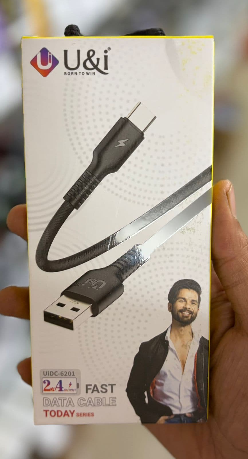 U&I UIDC-6201 TYPE C CHARGING CABLE 2.4A