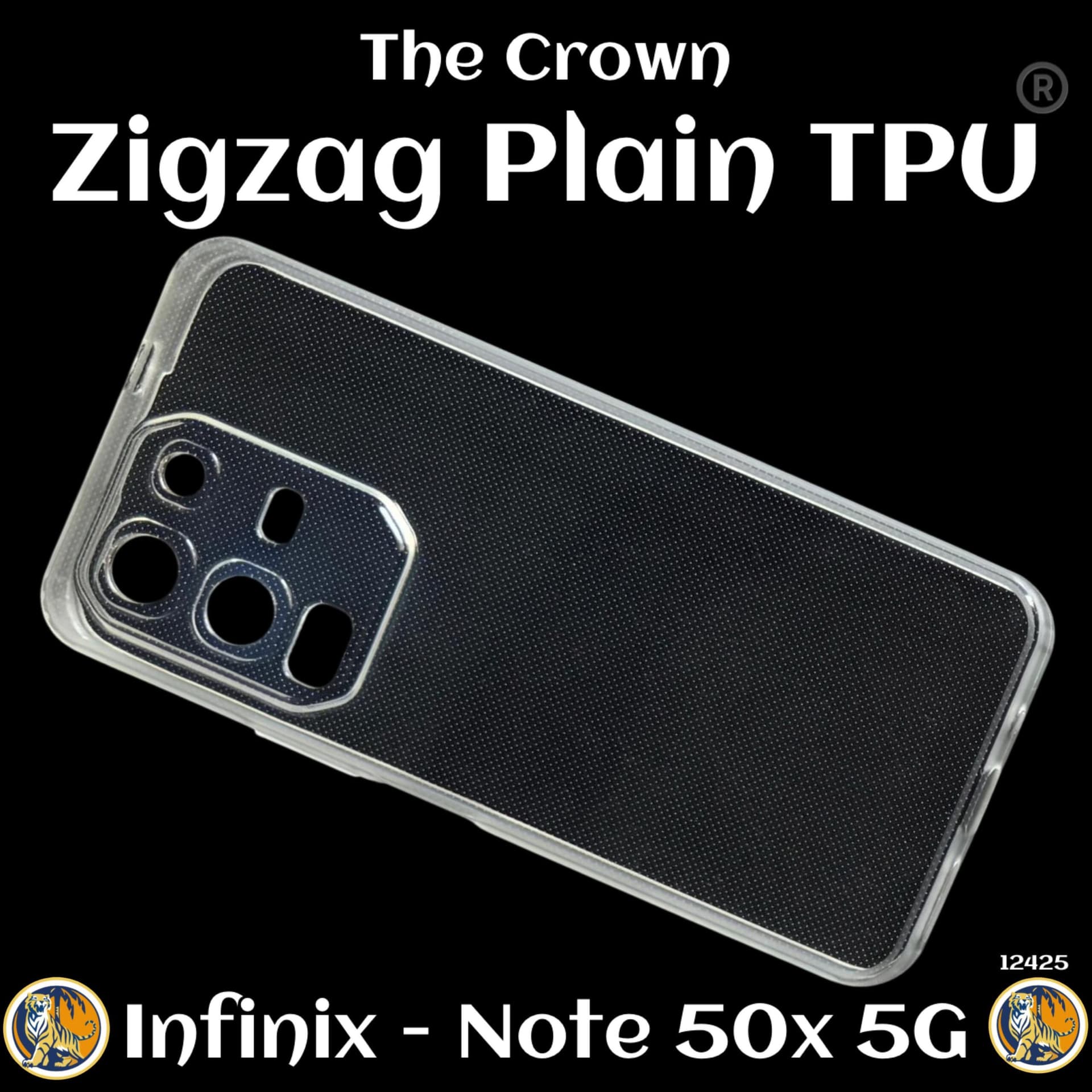 ZIGZAG MATTE OG TPU COVER — Model: SAMSUNG A04