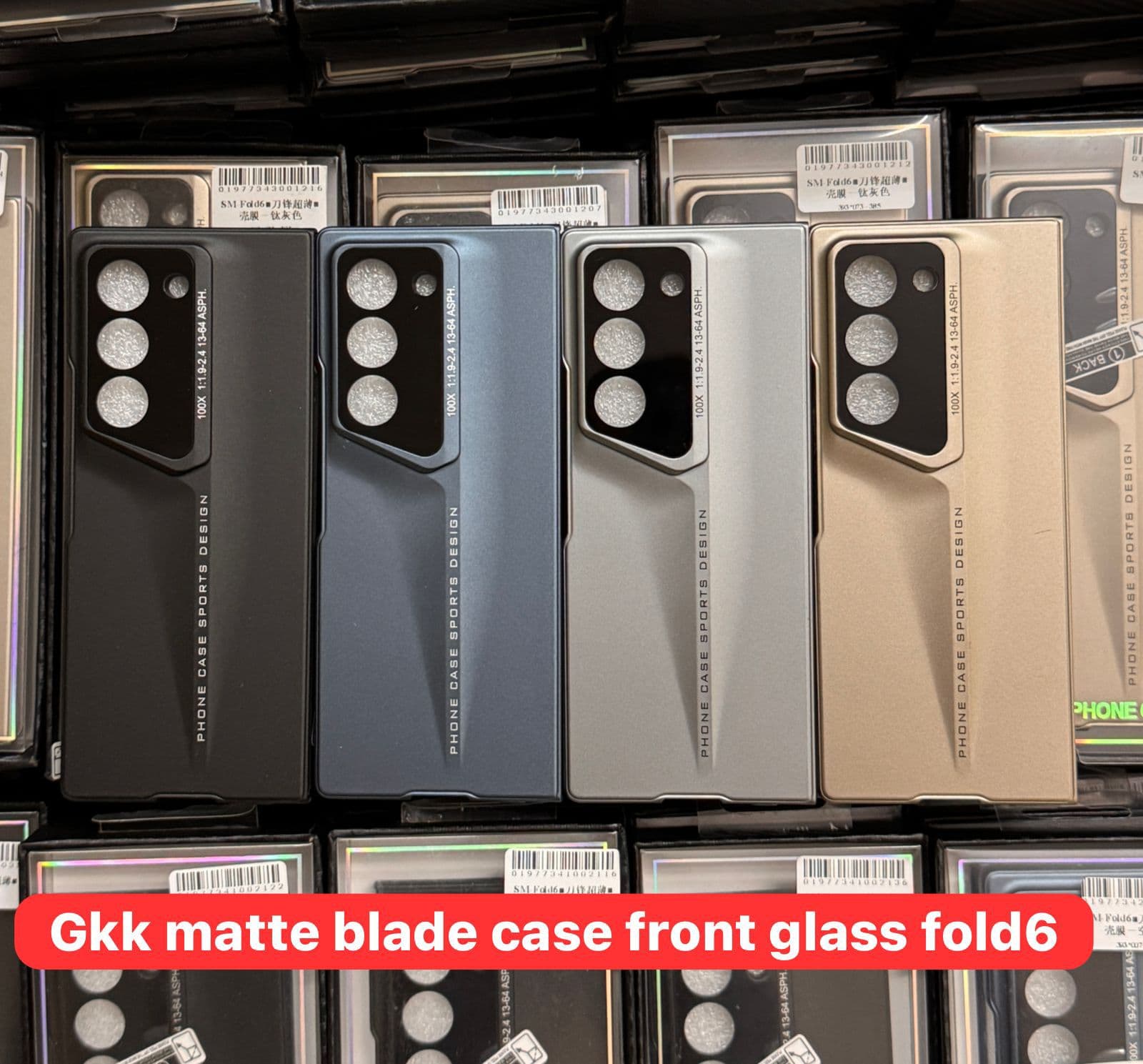 GKK MATTE BLADE FRONT GLASS FOLD 6 COVER