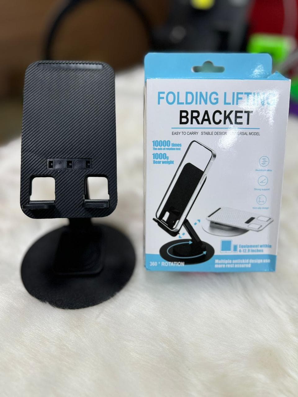 FOLDING LIFTING BRACKET MOBILE STAND