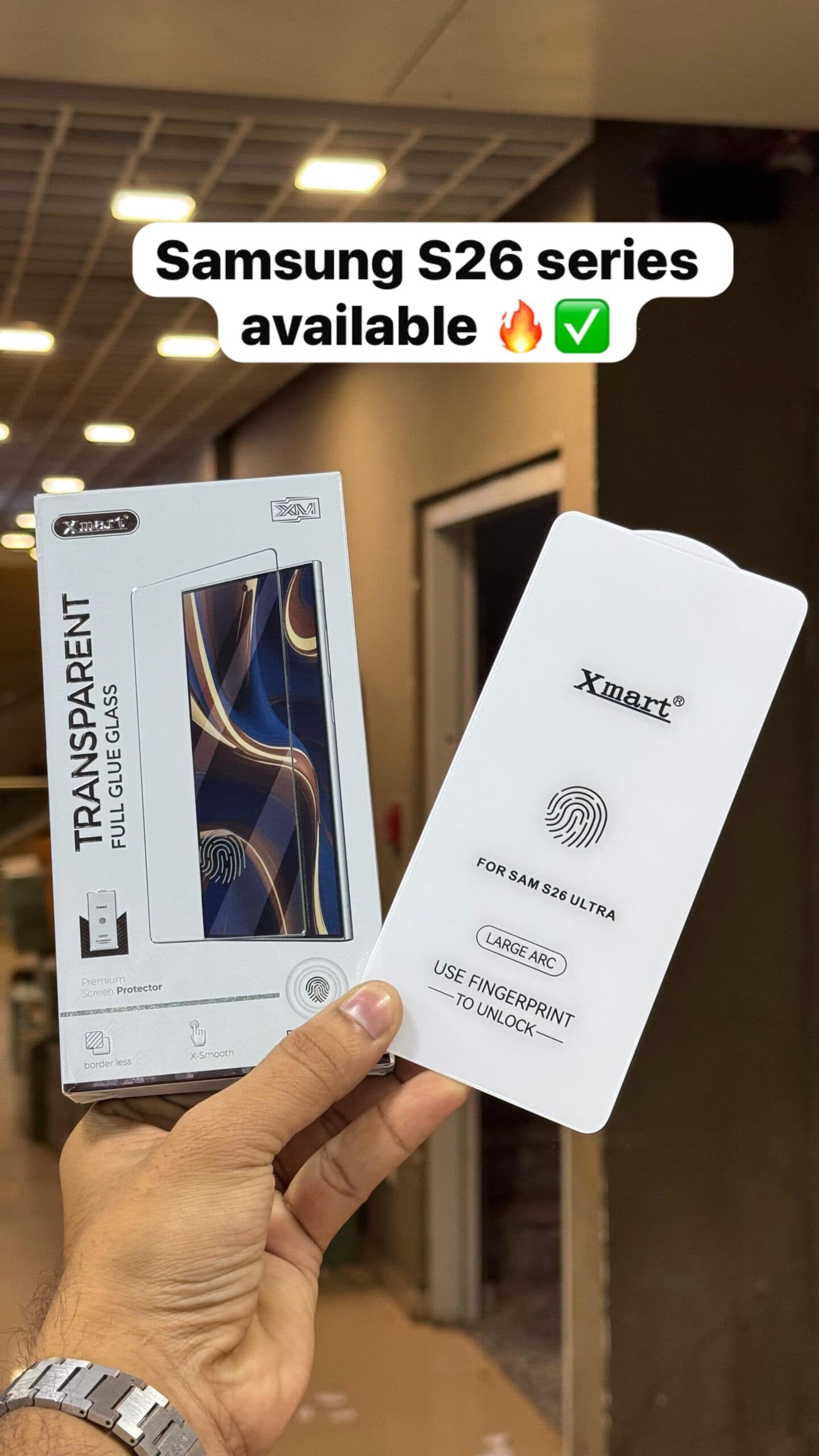 XMART LARGE ARG TRANSPARENT GLASS — Model: IP 13