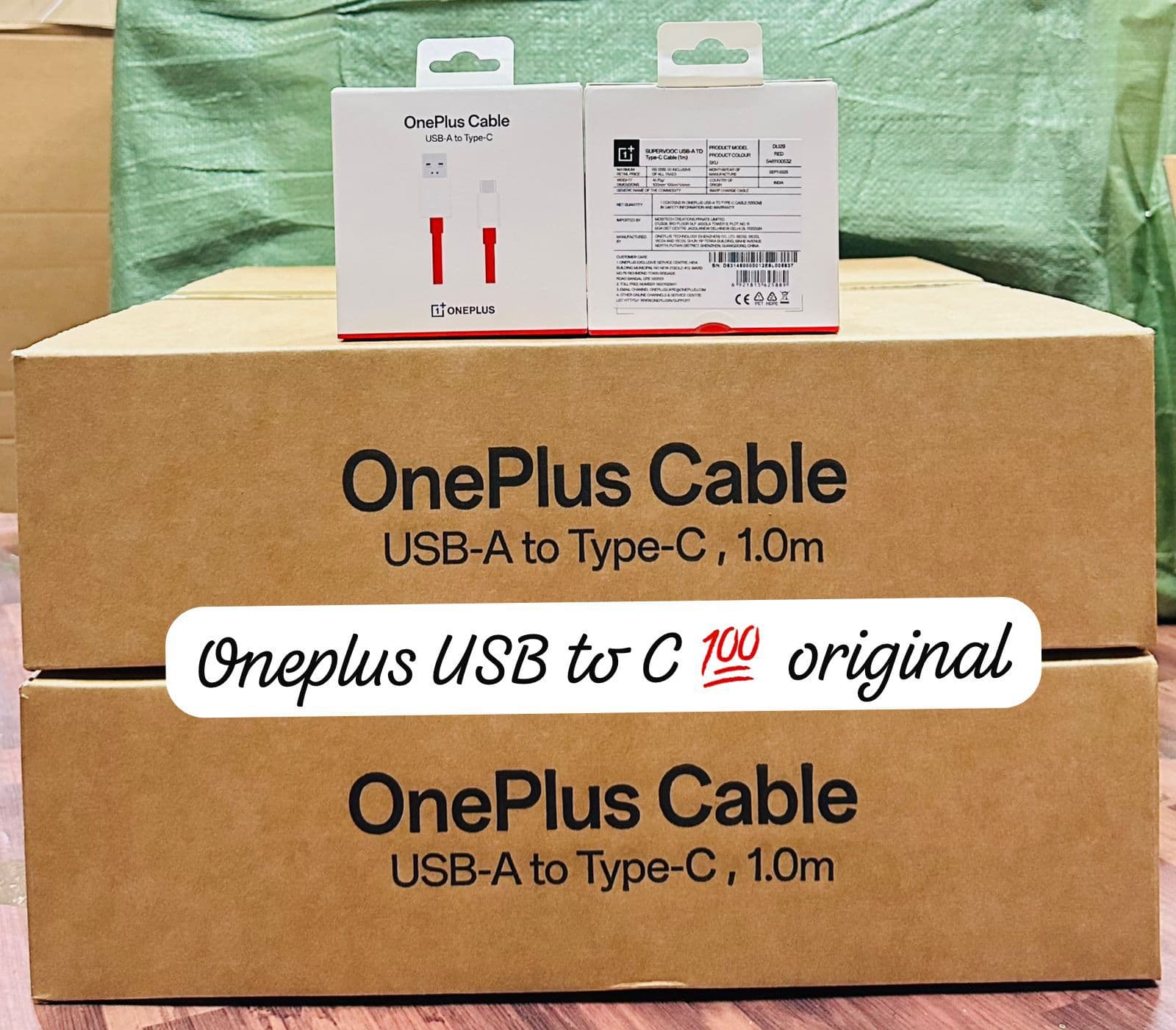 OnePlus USB to Typc 💯 original cable