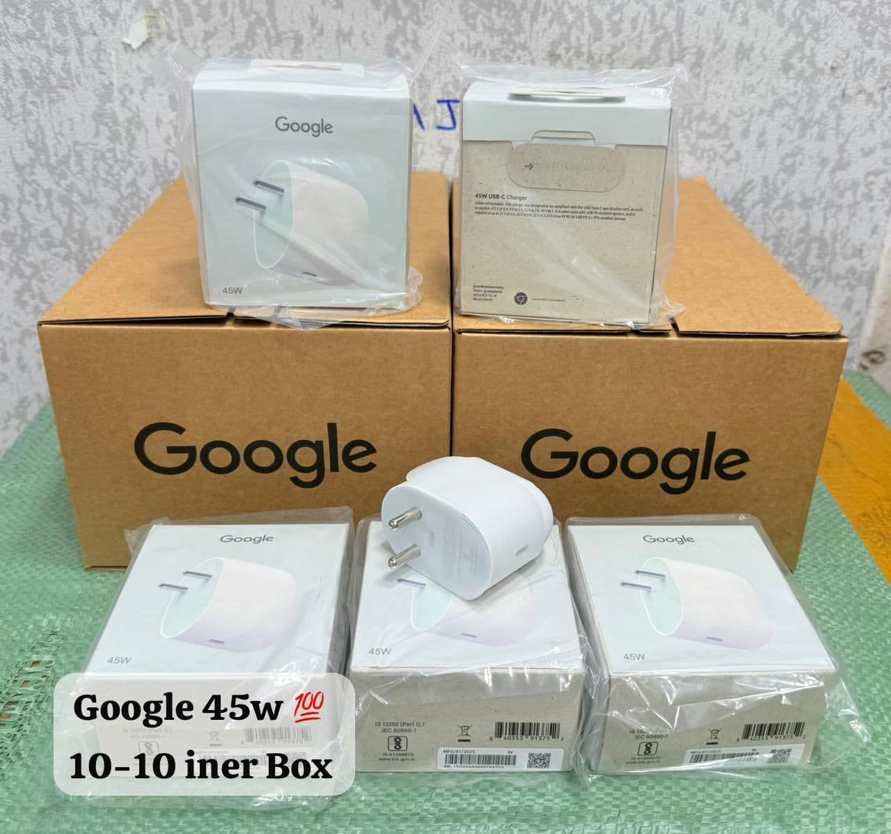 Google 45w 💯 Original Quality Adaptor