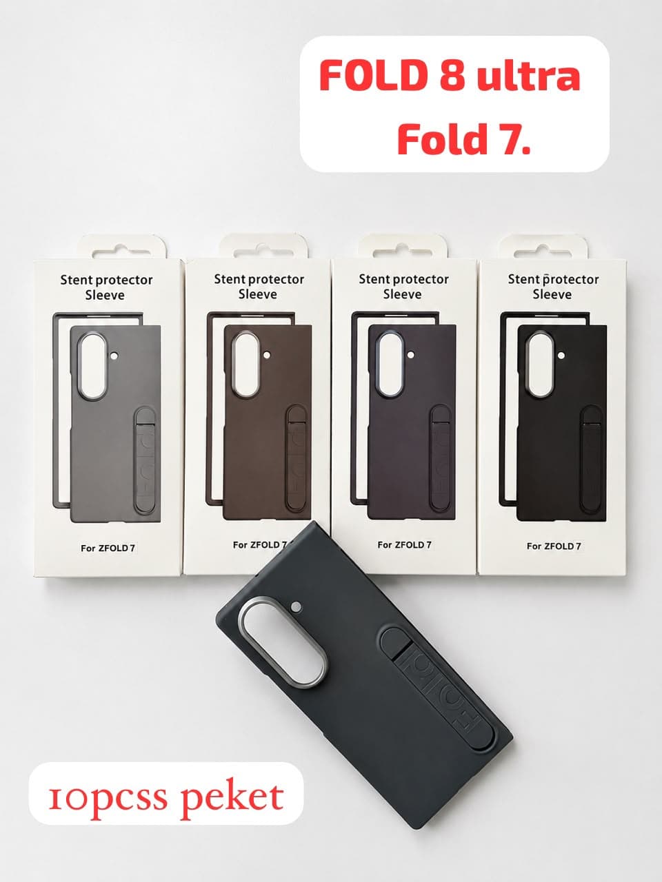 STENT PROTECTOR SLEEVE FOLD SERIES STAND COVER — Model: SAMSUNG FOLD 7