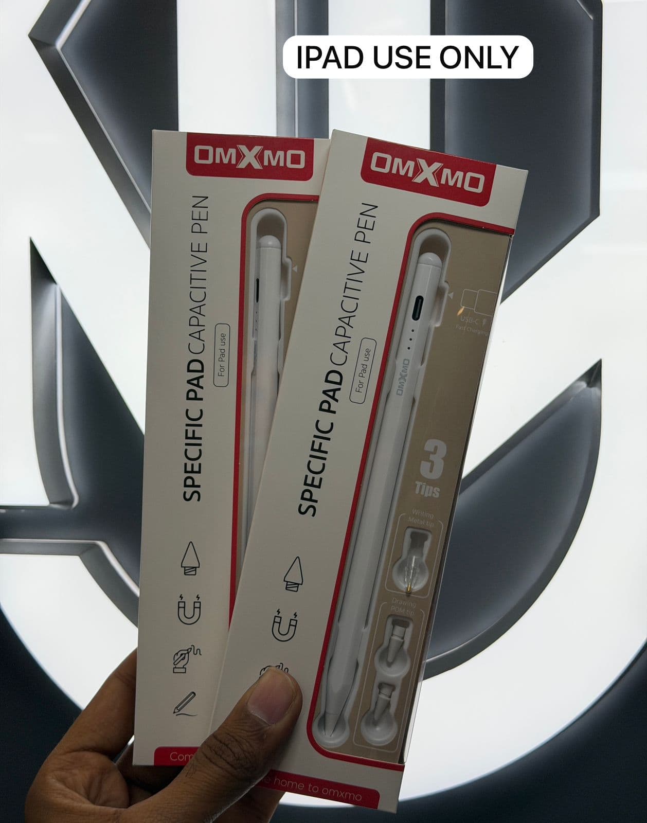 OMXMO IPAD PEN WITH PALM ✋ TOUCH