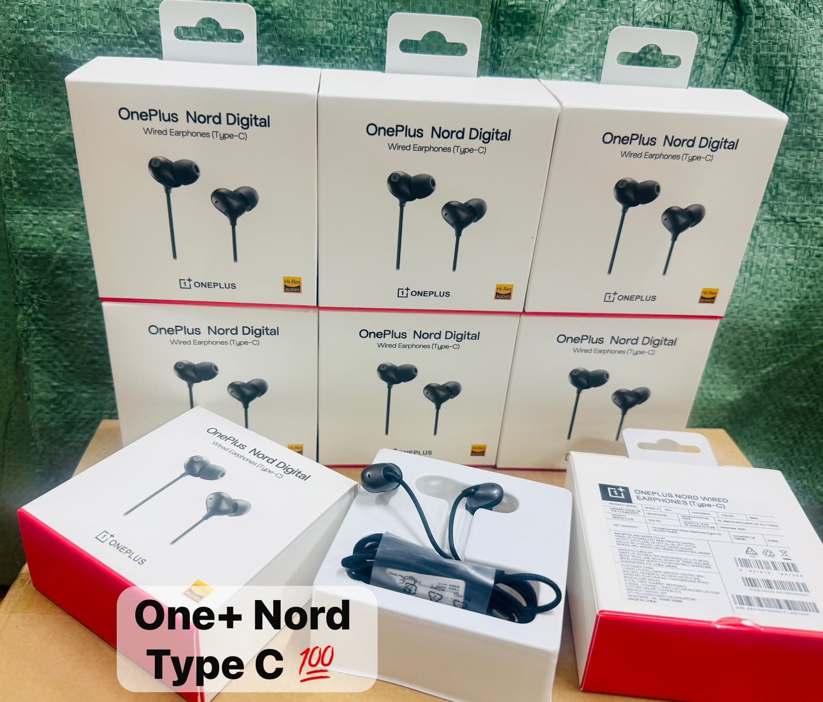 One plus Nord Type C OG Care Original Quality Wired Earphone