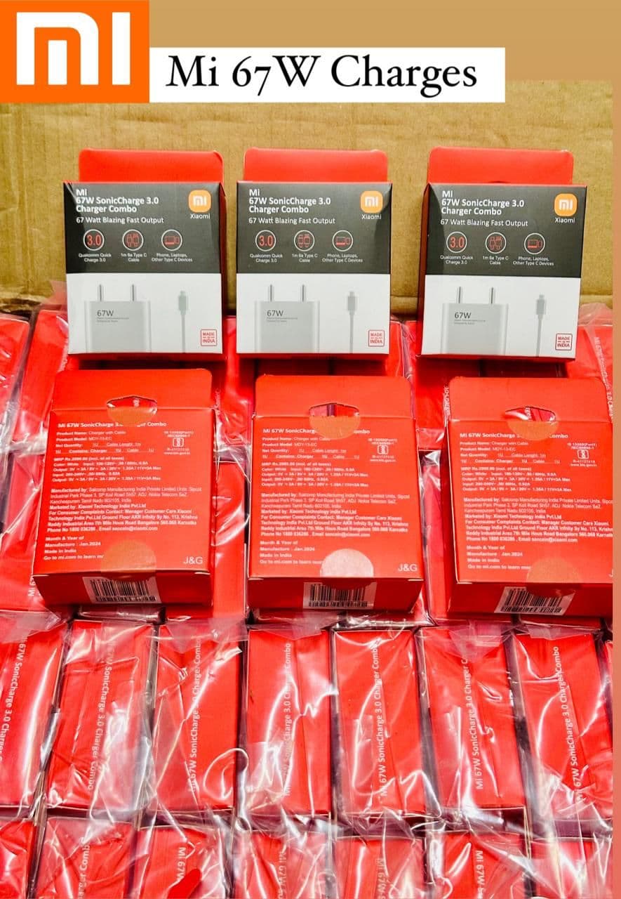 MI 67W CHARGER COMBO FAST WORKING