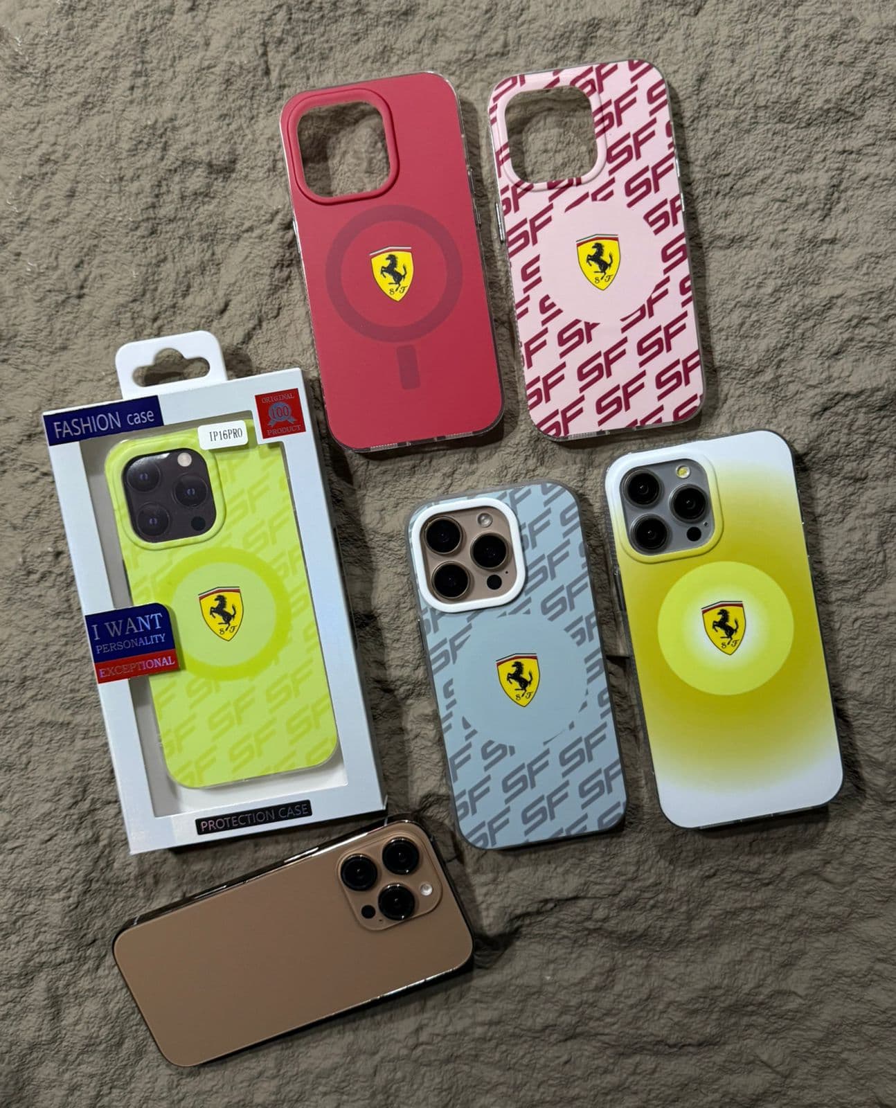ORIGNAL DUBAI CRAFTED CARS BRAND WITH HIGH QAULITY MAGESAFE BACK CASE — Model: IP 14 PROMAX