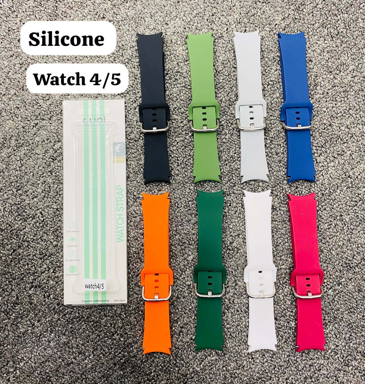 SILICON WATCH 4/5 CLIP STRAP BELT