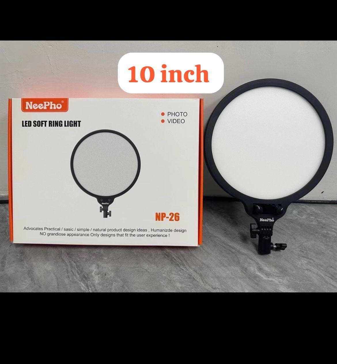 NeePho NP 26 10INC RING LIGHT