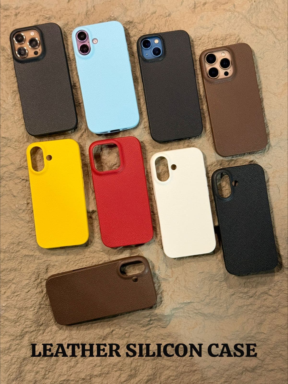 TUKA SERIES ORIGNAL LEATHER BACK CASE — Model: IP 14 PLUS
