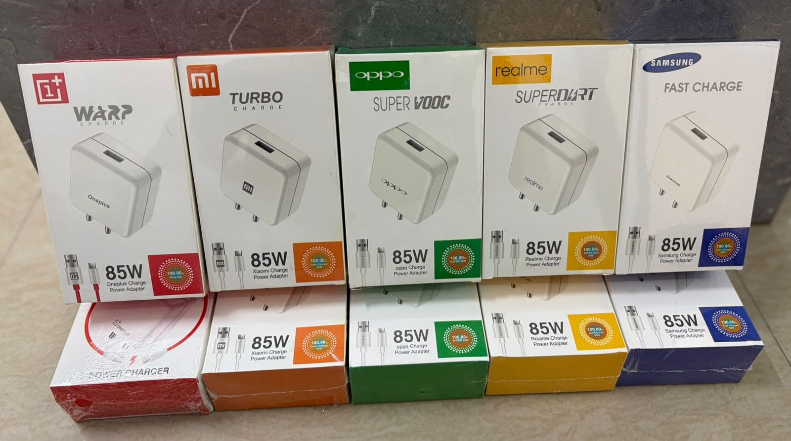 New 85W Super Vooc Ultra Fast Charger 💯% Og