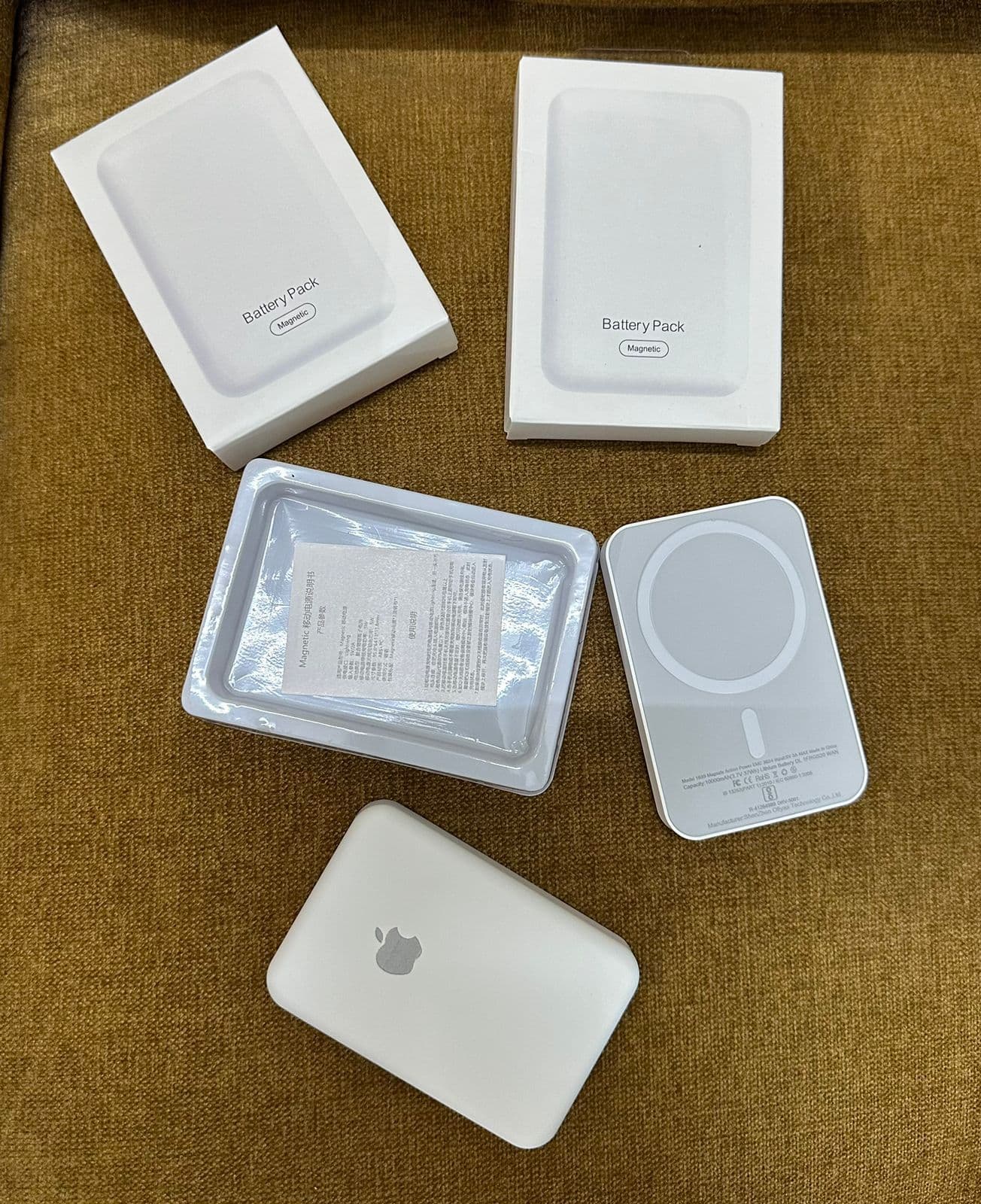 APPLE MAGSAFEV 5000MAH POWER BANK ORIGINAL WIRELESS CHARGER