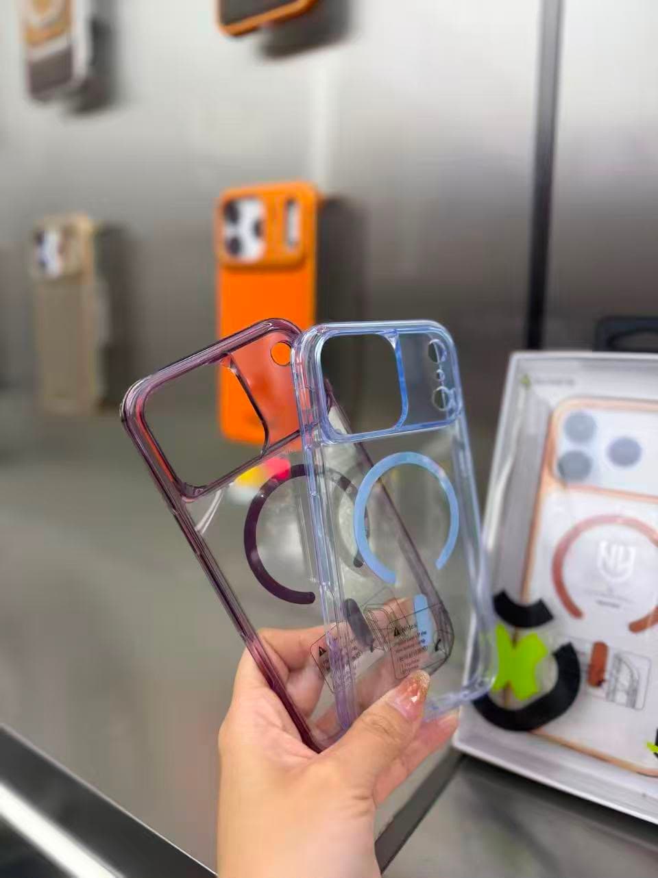 KUVTE K02 MAGSAFE CLEAR CASE — Model: IP 16 PRO
