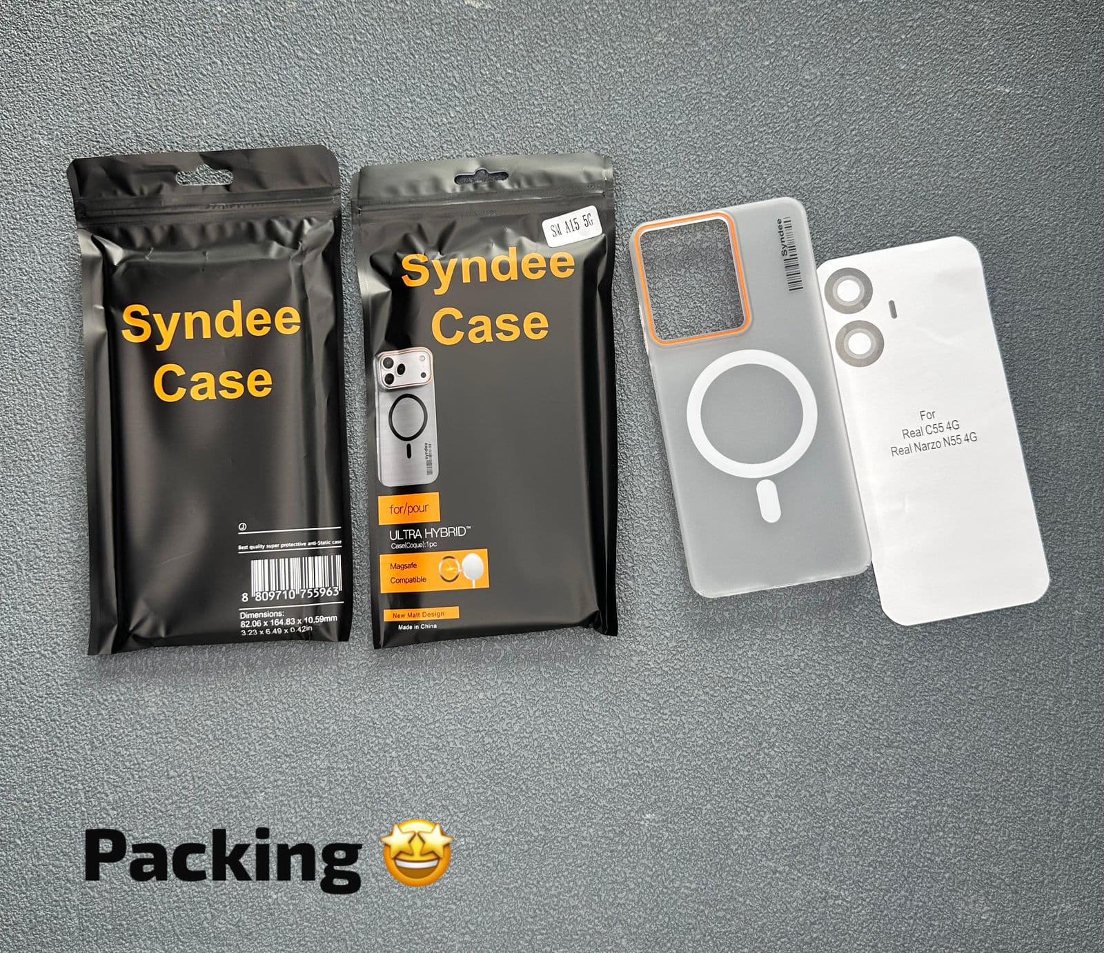 Syndee Case Matte MagSafe Design Cover — Model: OPPO A57