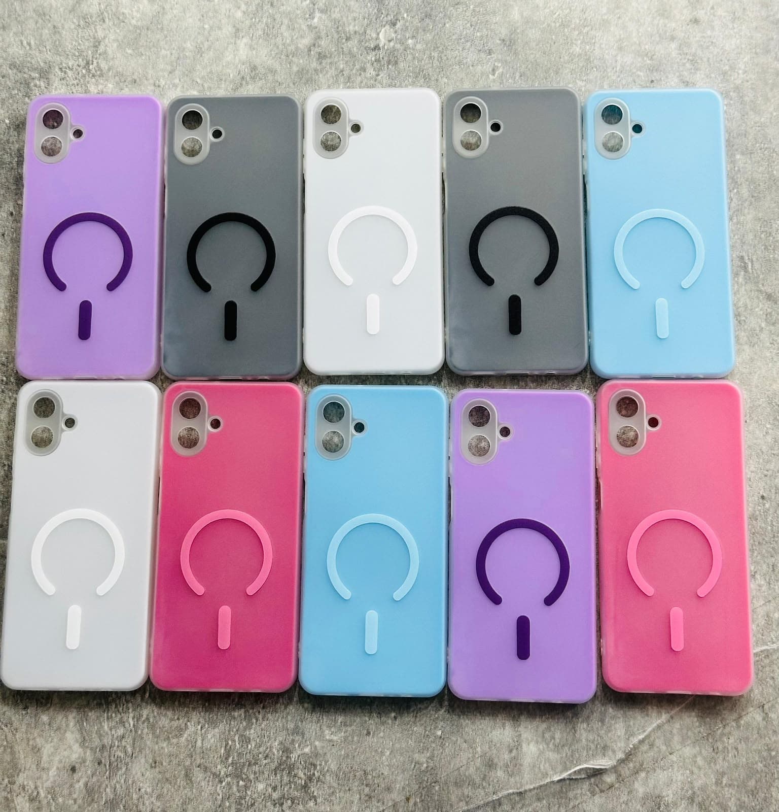 NEW ORIGINAL JELI SILICONEWHIT MAGSAFE DESIGN 2IN1 BACK CASE — Model: REALME 15