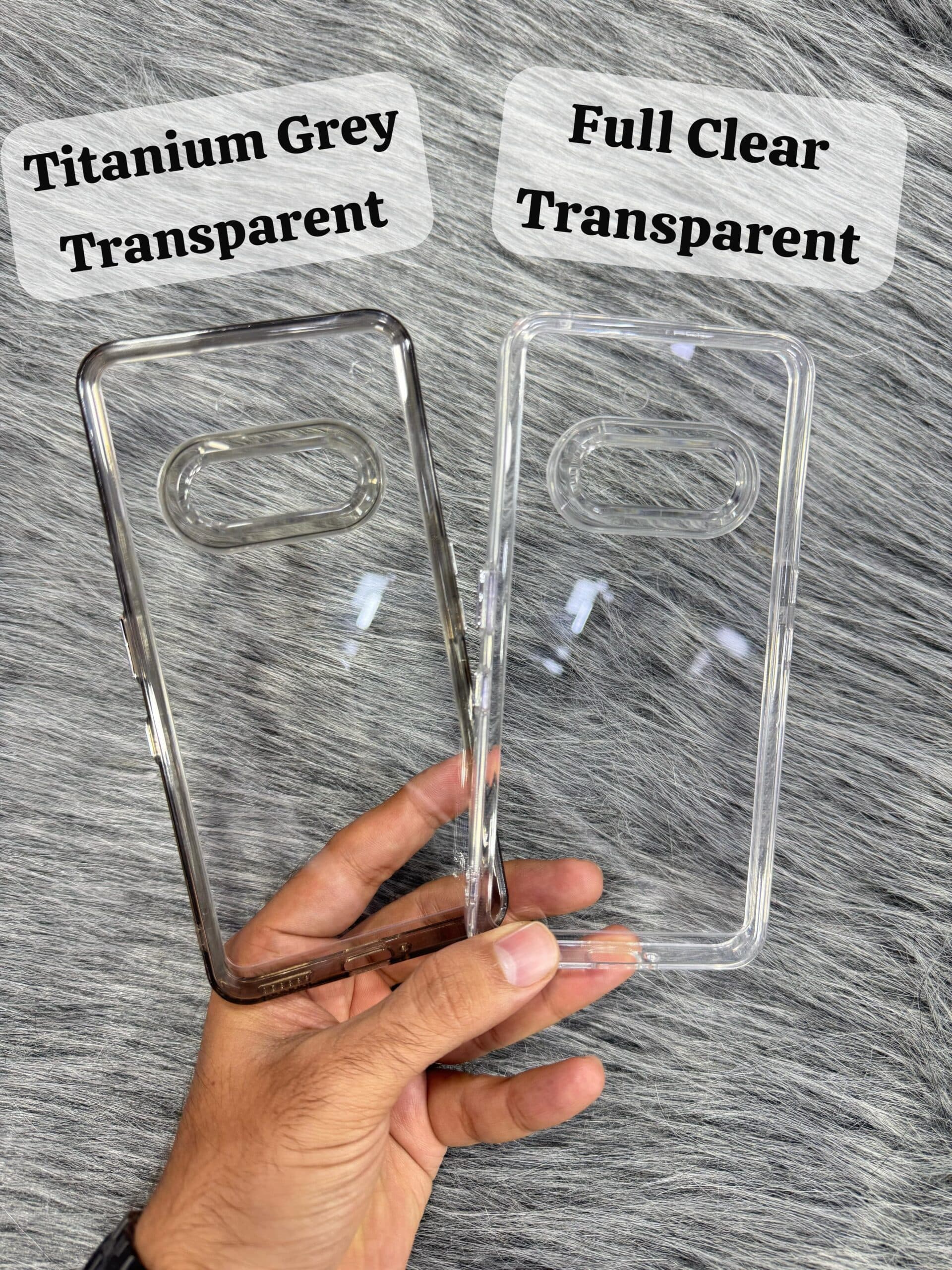 HYBRID TRANSPARENT CASE — Model: OPPO F29 PRO