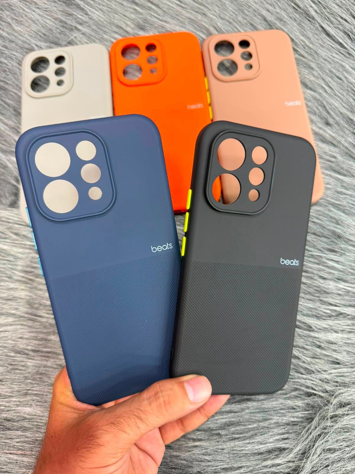 Beats Logo Case – Android Mein Only New & Hot Models (4 Hot Colors) (No Orange) With Color Button Wala Maal China OG — Model: REDMI A4 5G