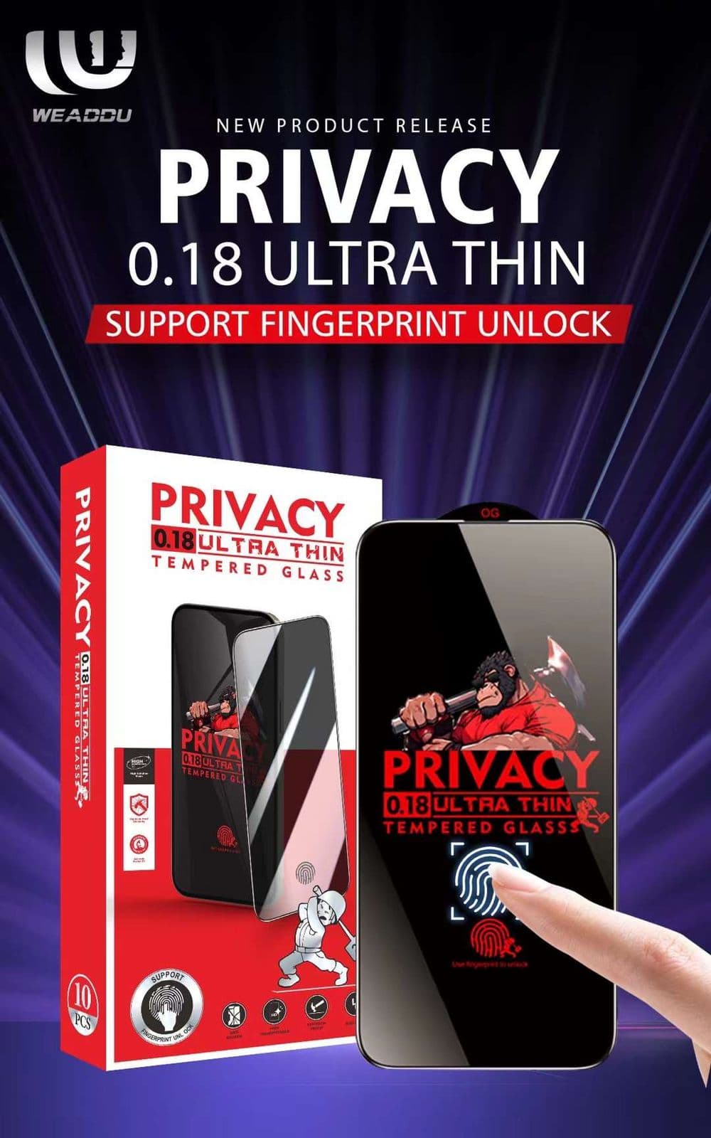 0.18MM/ CIVI ULTRA THIN PRIVACY GLASS — Model: SAM S22
