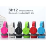 SH-12 HEADPHONE  BLUETOOTH HEADPHONE