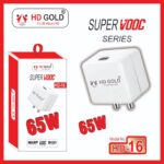 HD GOLD 65W           TYP.C( HD-16)  SUPER SERIES  FAST CHARGER  (1YEAR)